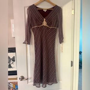 Vintage Devan Boho Dress size 4
